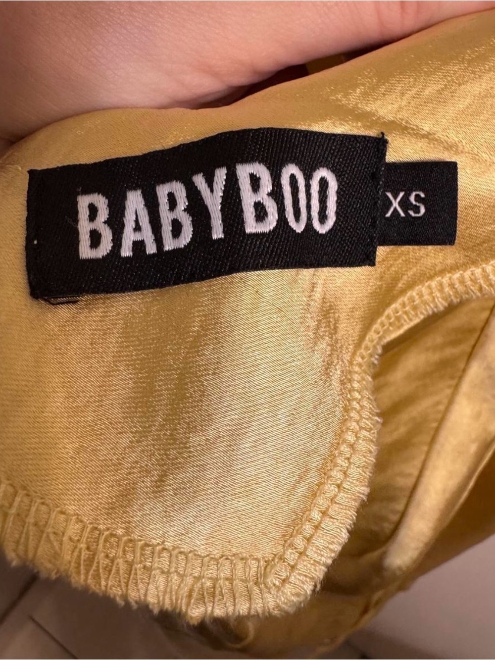 Babyboo Isobel Maxi Dress- Lemon Size XS - Picture 7 of 9